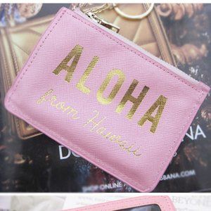 Small coin key chain wallet